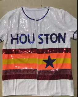 Astros and Texans Inspired Sequin Jackets