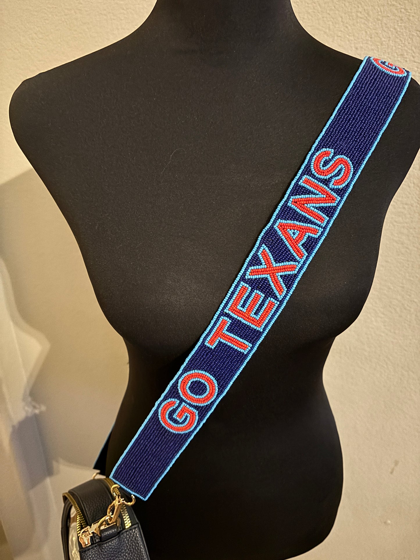 Beaded Team Purse Straps