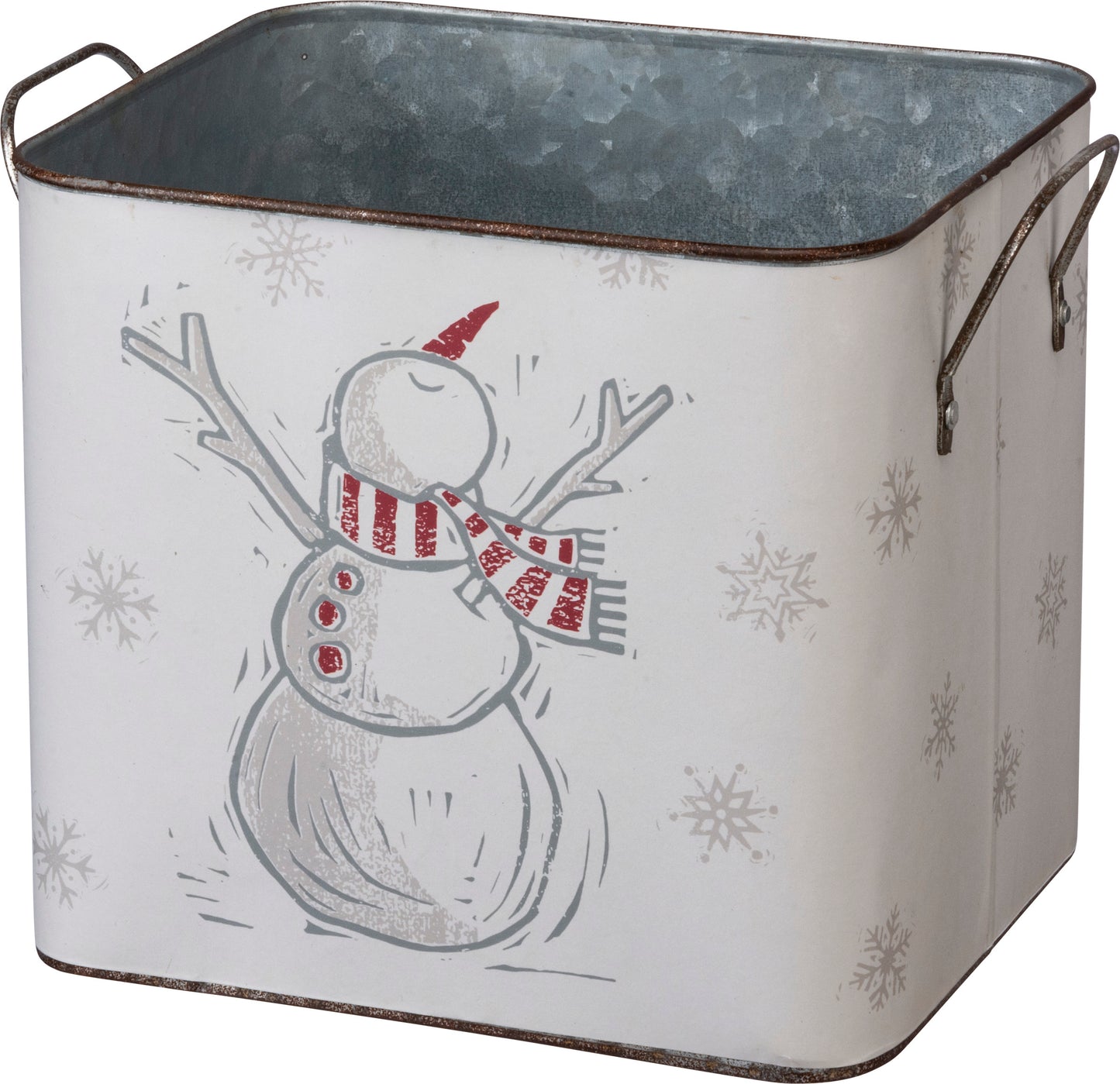 Joy Snowman Bins