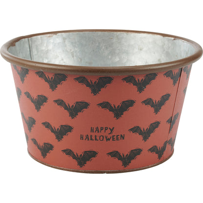 Halloween Metal Bucket