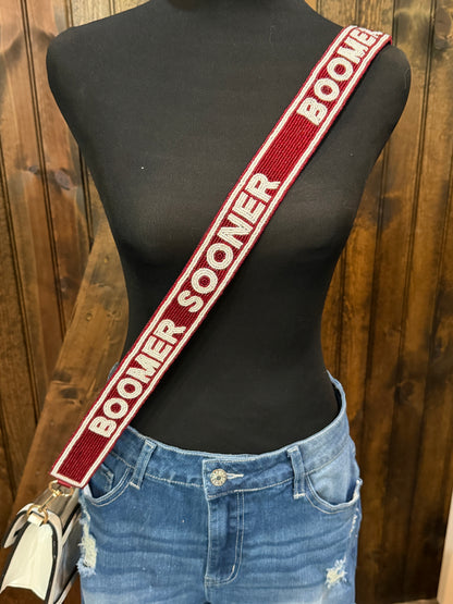 Beaded College Purse Straps