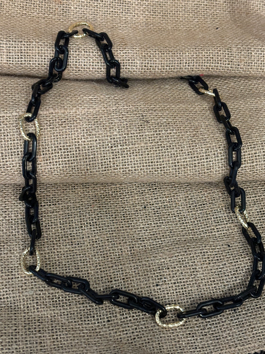 Long Chain Link Necklace