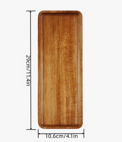 Acacia Wood Serving Trays