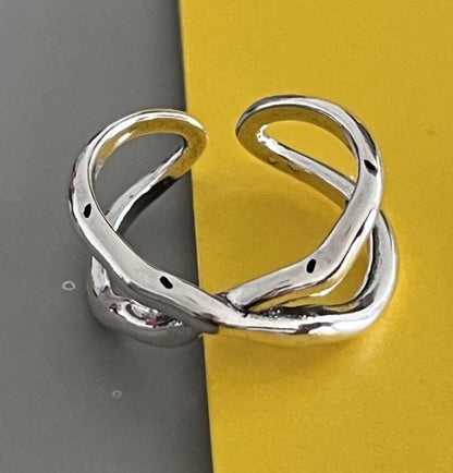 Silver Infinity Ring