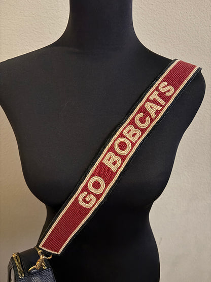 Beaded College Purse Straps