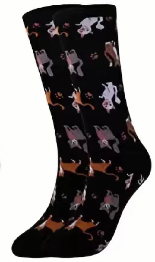 Cat Crew Socks