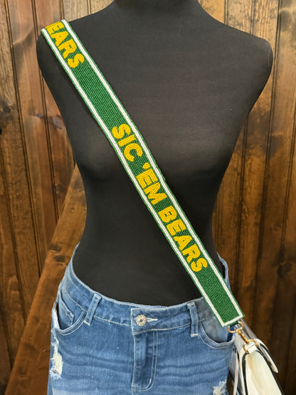 Beaded College Purse Straps