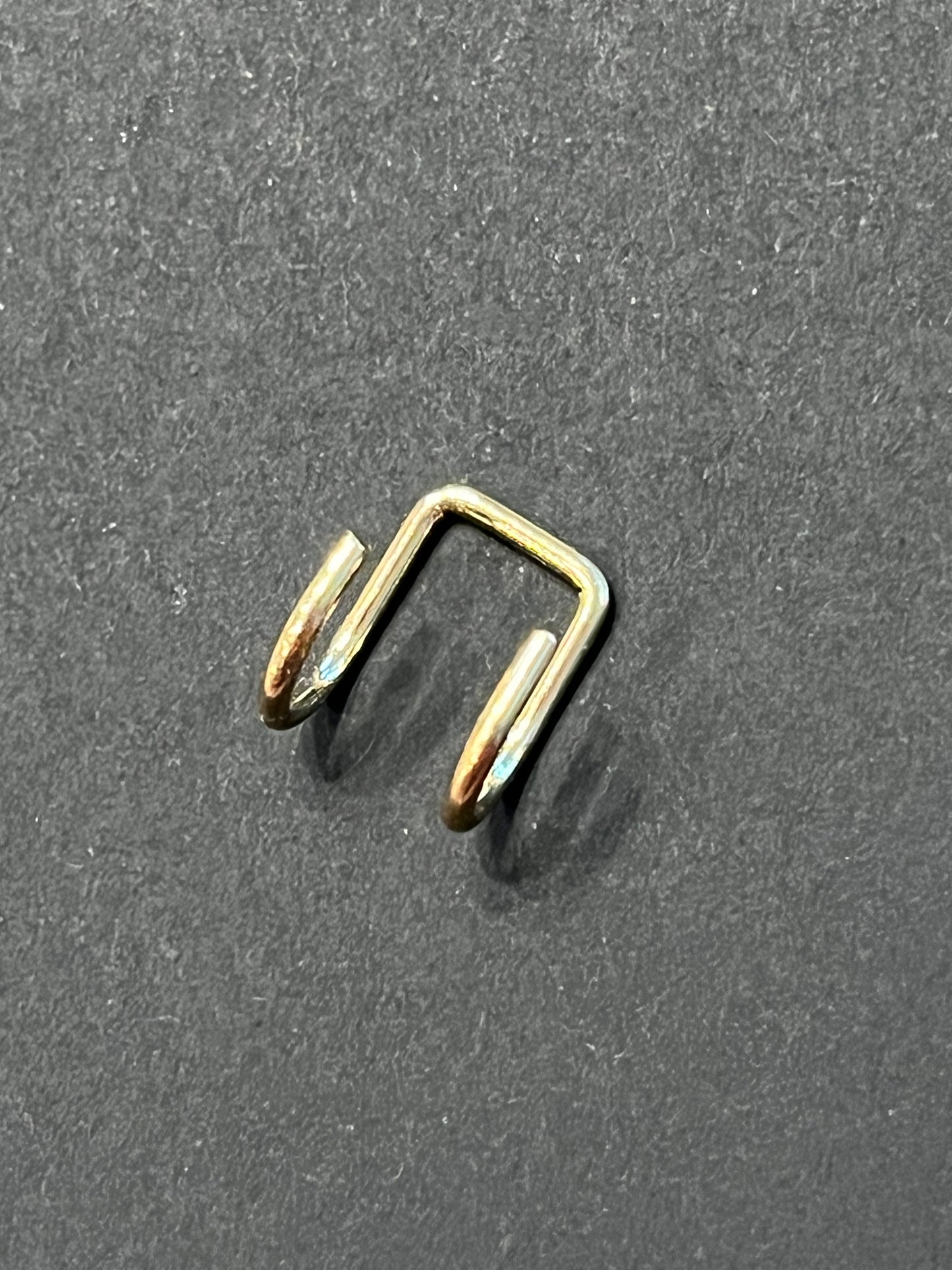 Split double bar ear cuff - 2 options