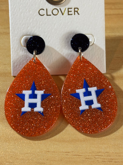 Astros Earrings