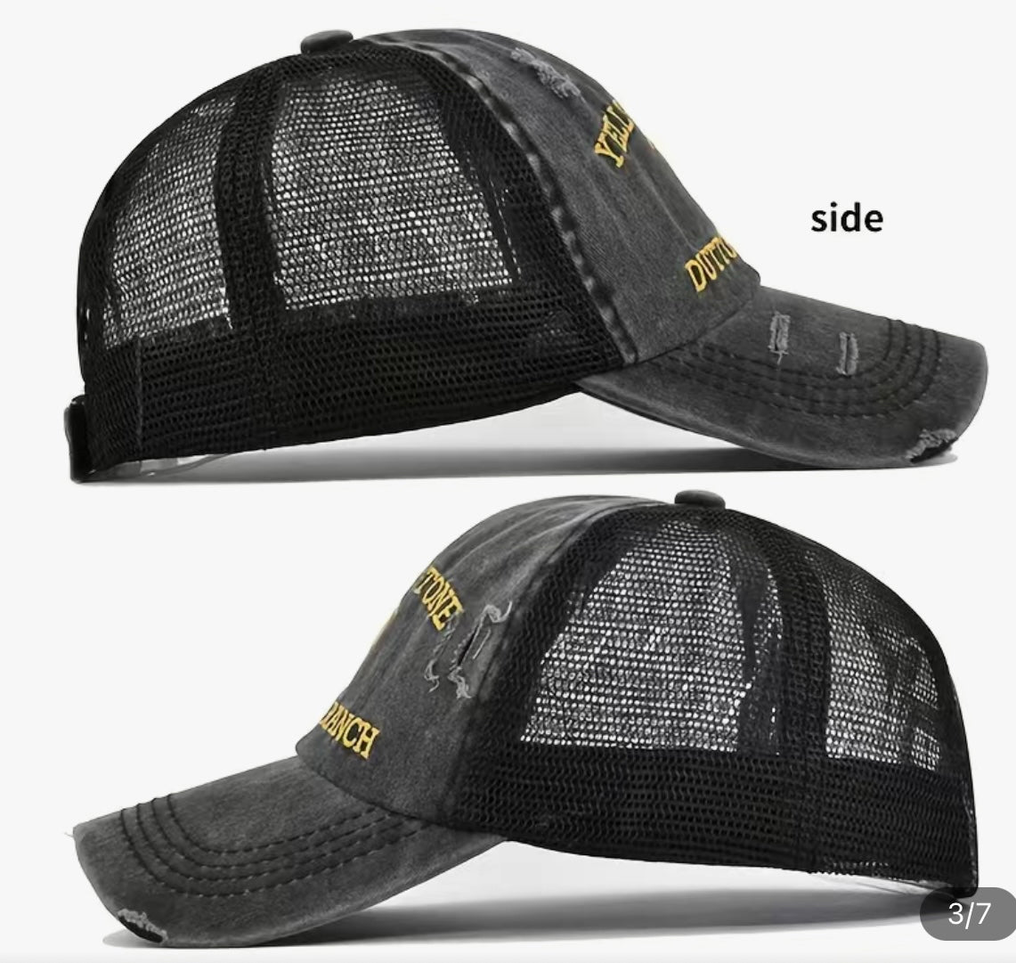 Yellowstone Ponytail Trucker Caps