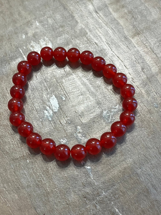 Red bead bracelet