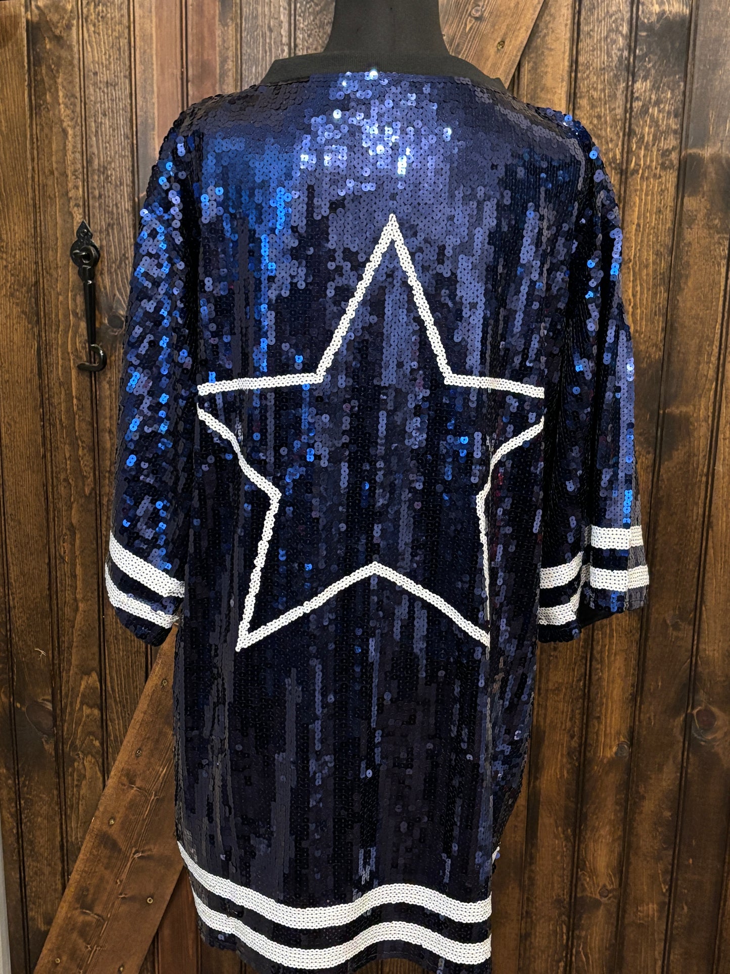 Dallas Cowboy Inspired Sequins Gear