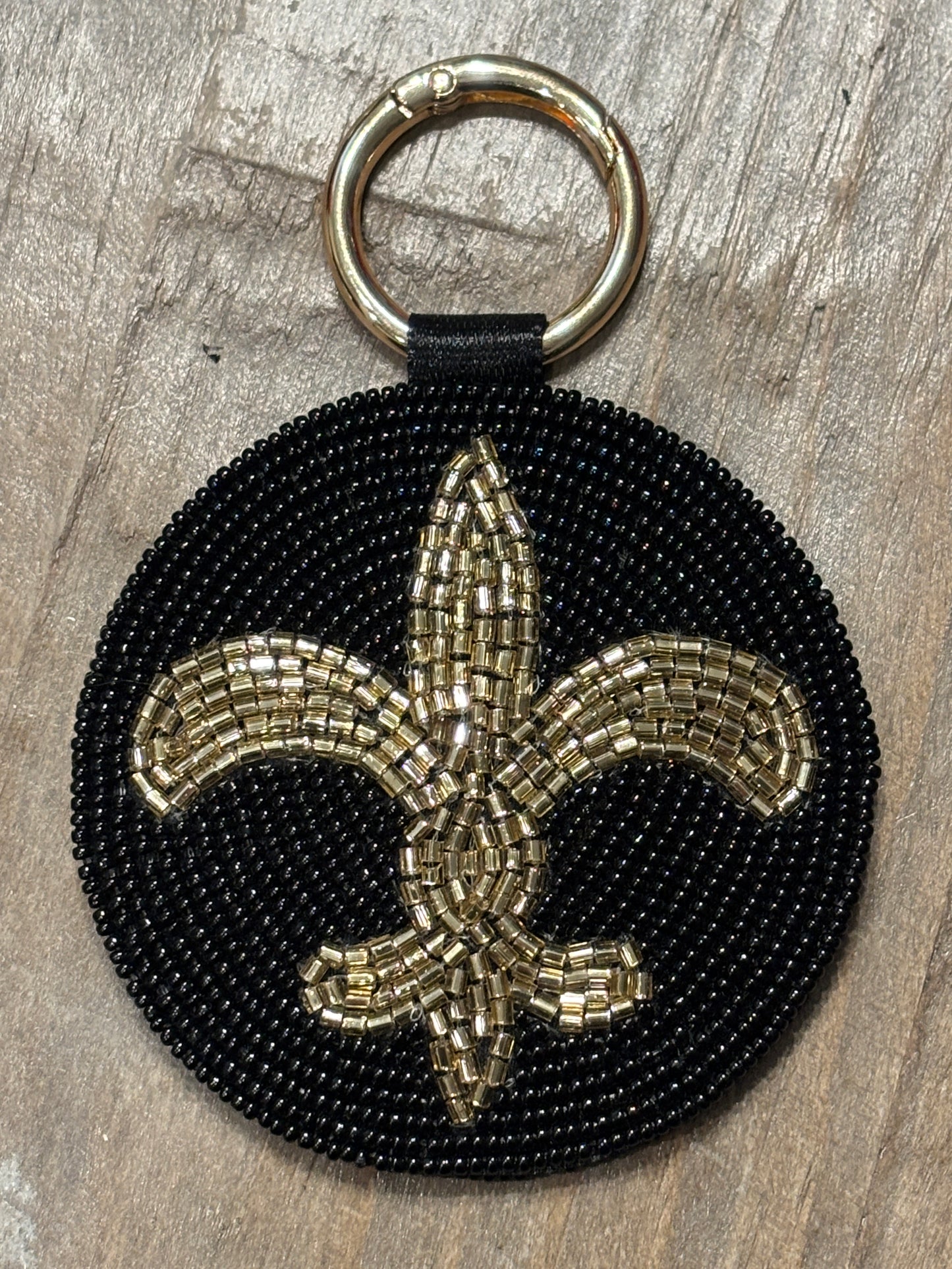 Sport Teams Beaded Key Rings