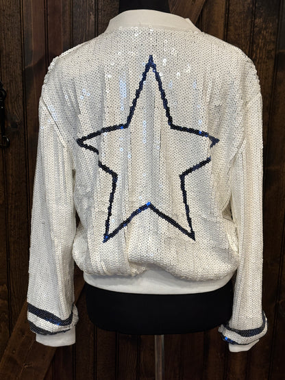 Dallas Cowboy Inspired Sequins Gear