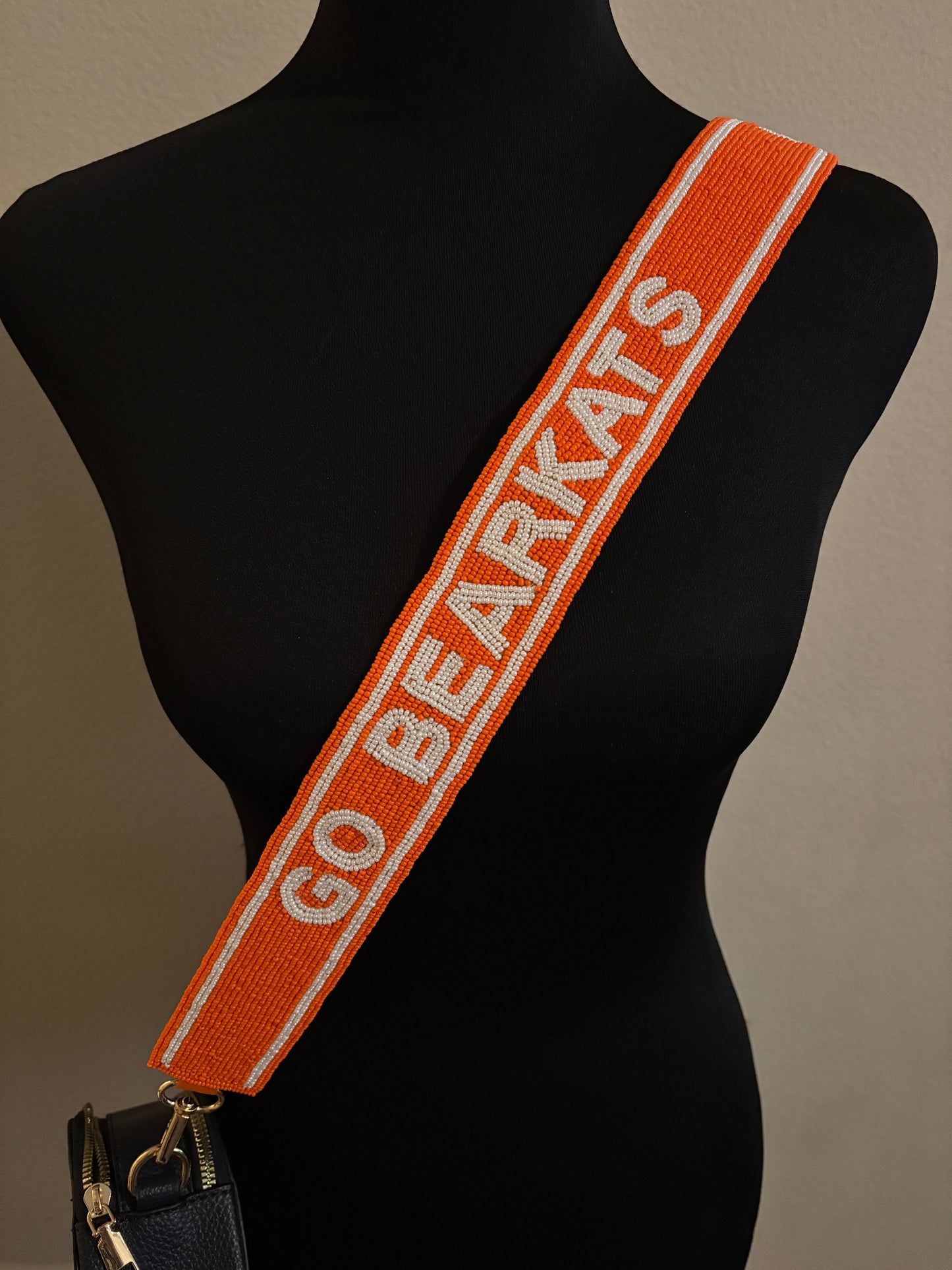 Beaded College Purse Straps