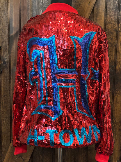 Astros and Texans Inspired Sequin Jackets