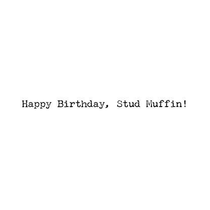 Stud Muffin Greeting Cards