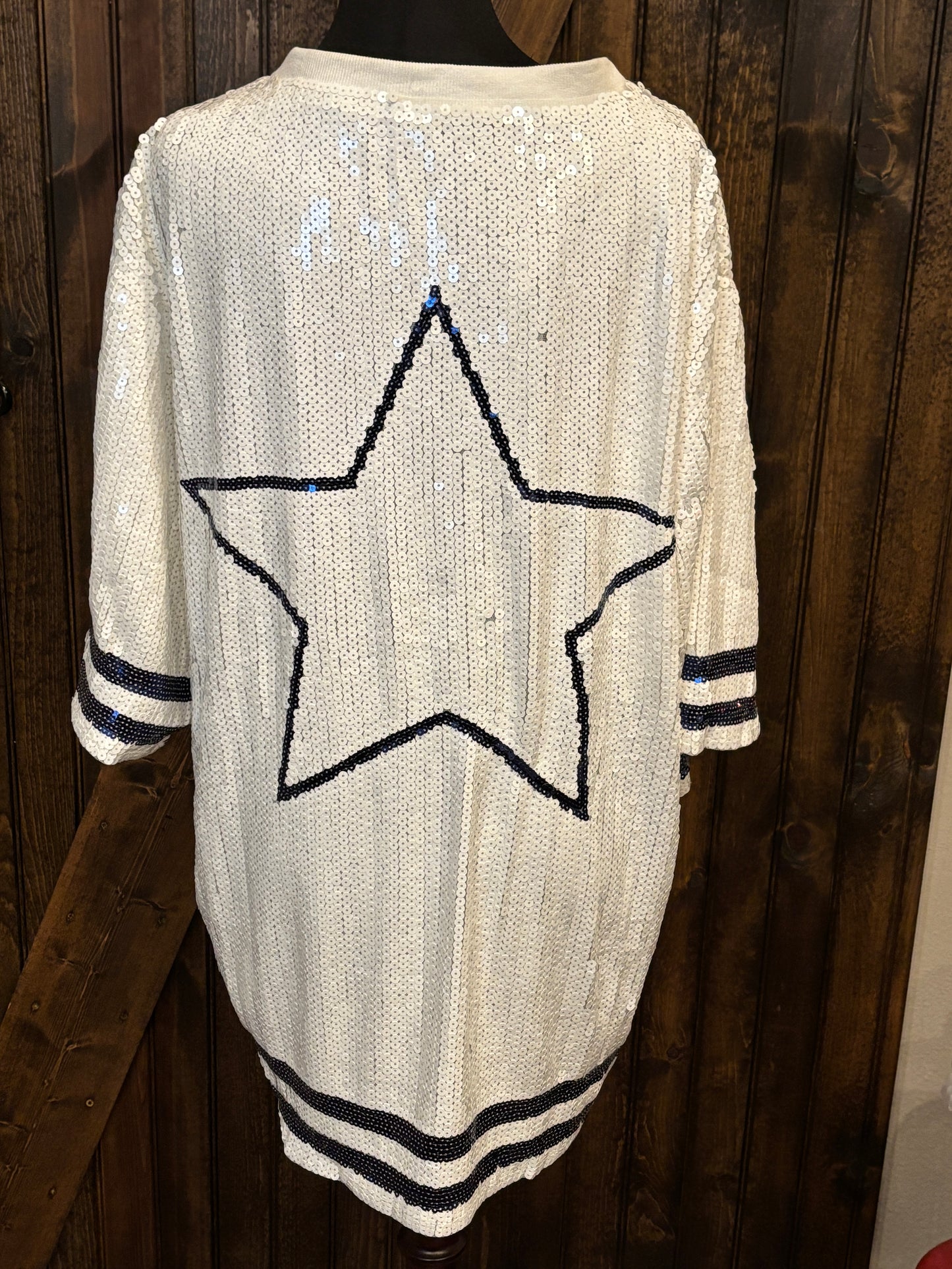 Dallas Cowboy Inspired Sequins Gear
