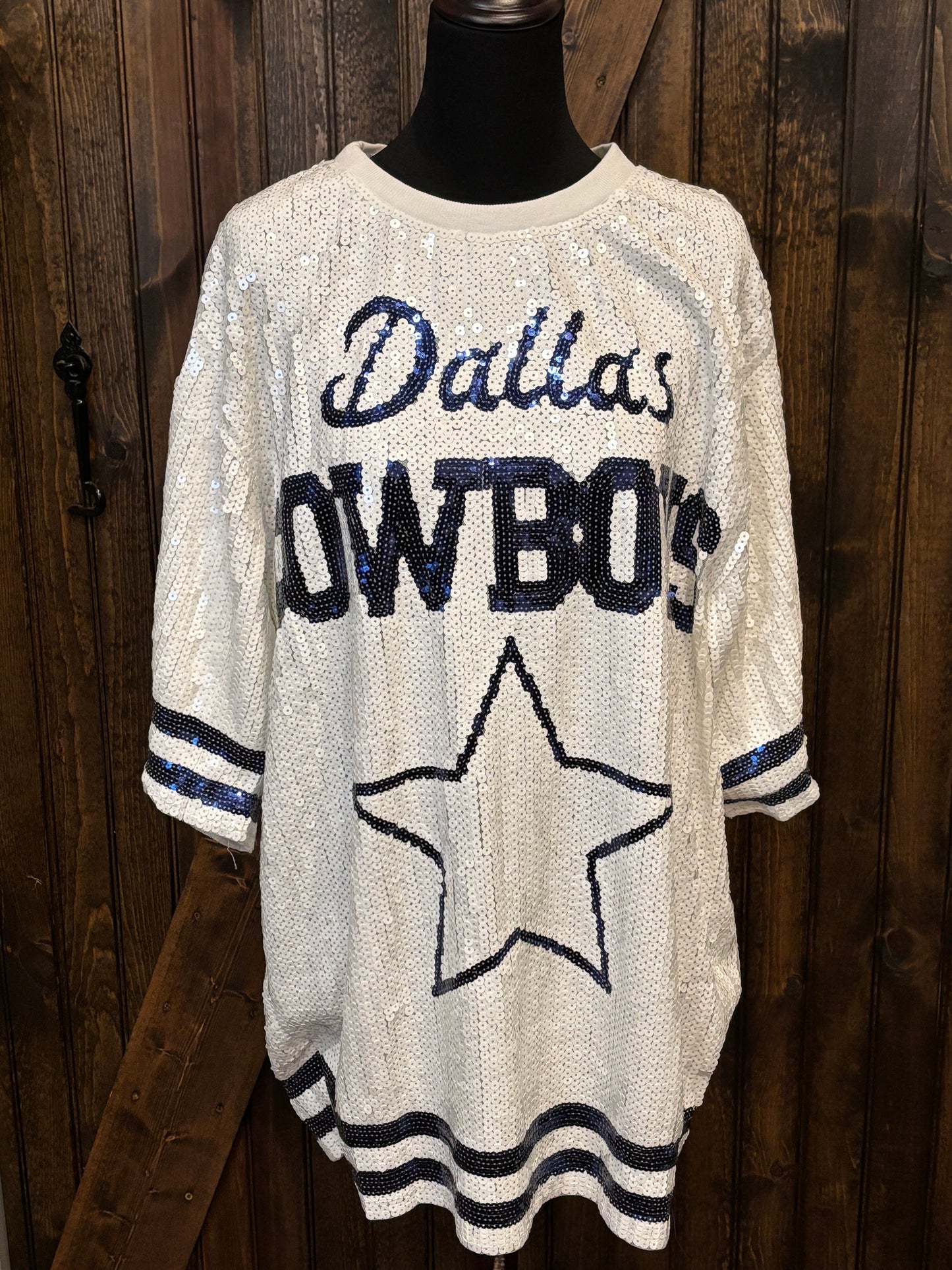 Dallas Cowboy Inspired Sequins Gear