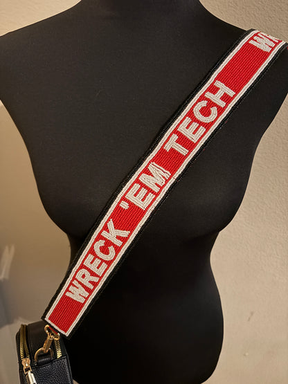 Beaded College Purse Straps