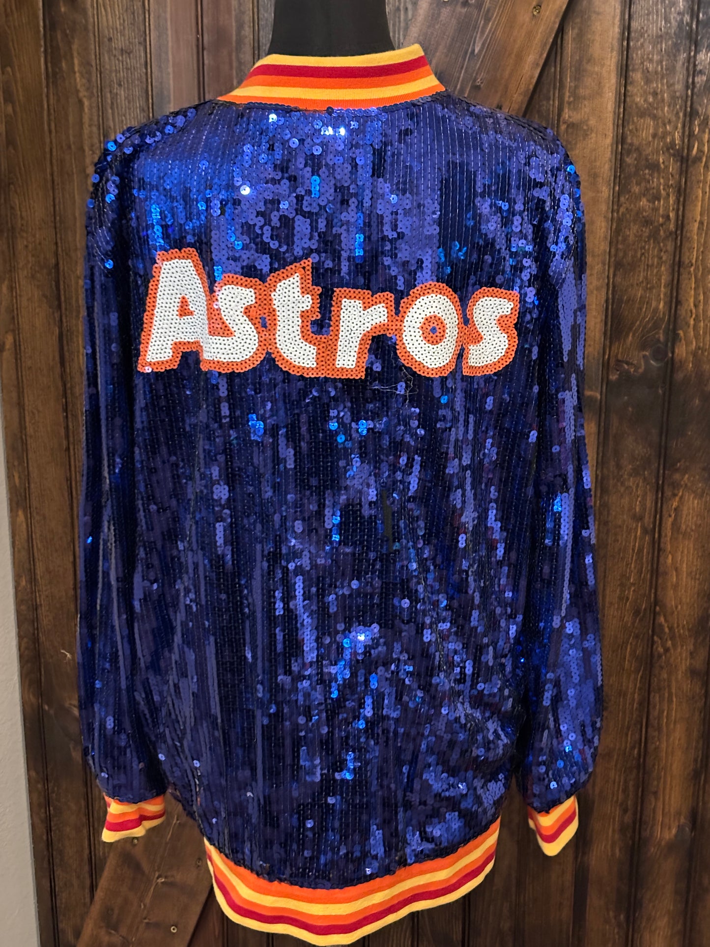 Astros and Texans Inspired Sequin Jackets