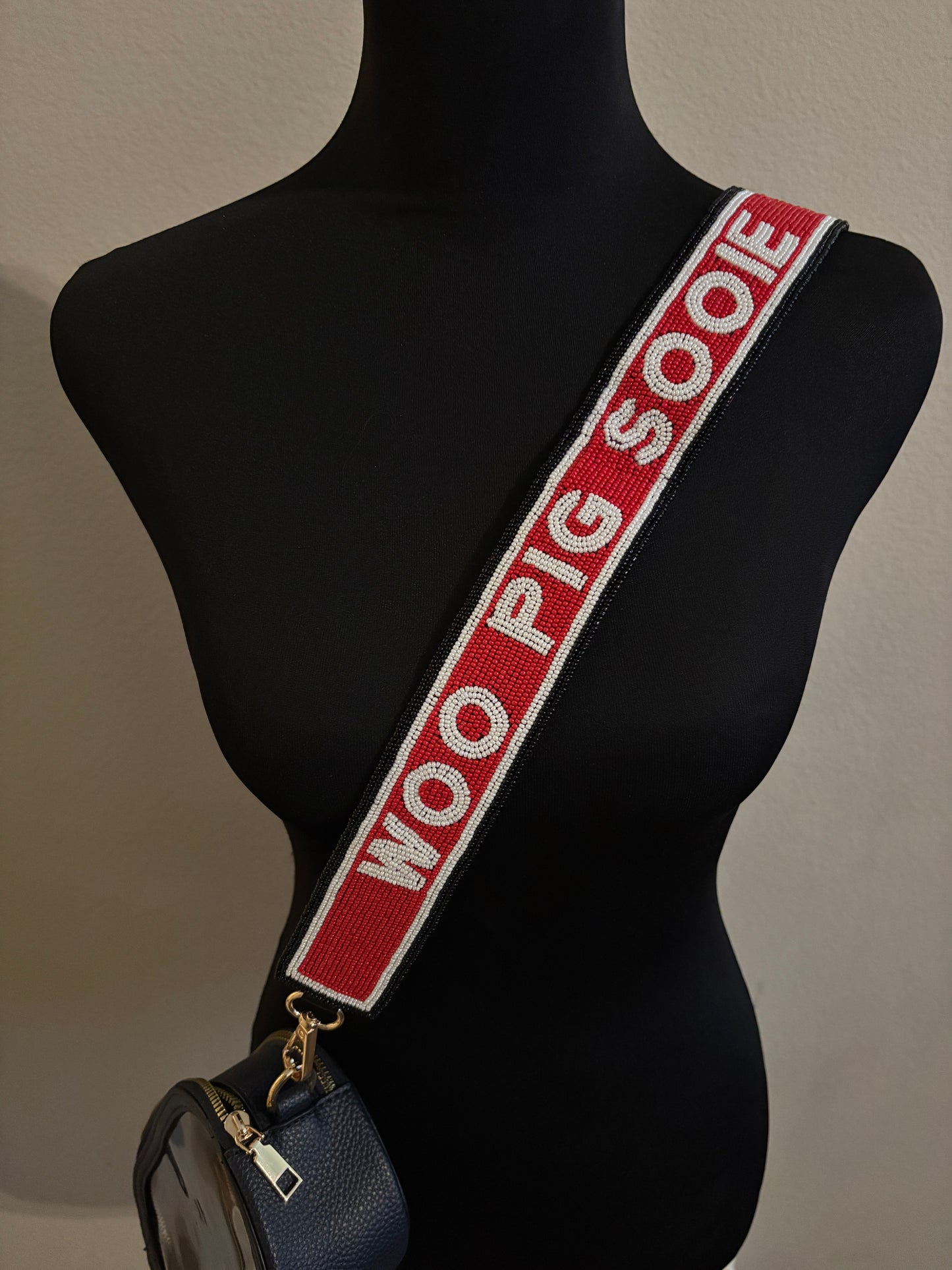 Beaded College Purse Straps