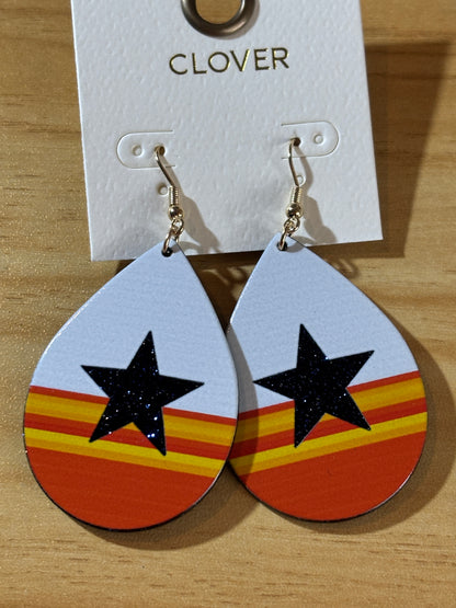 Astros Earrings