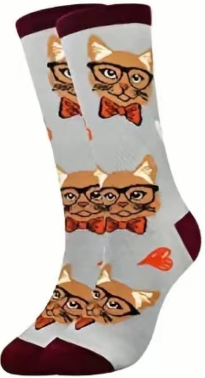 Cat Crew Socks