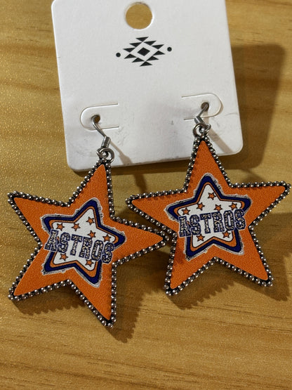 Astros Earrings