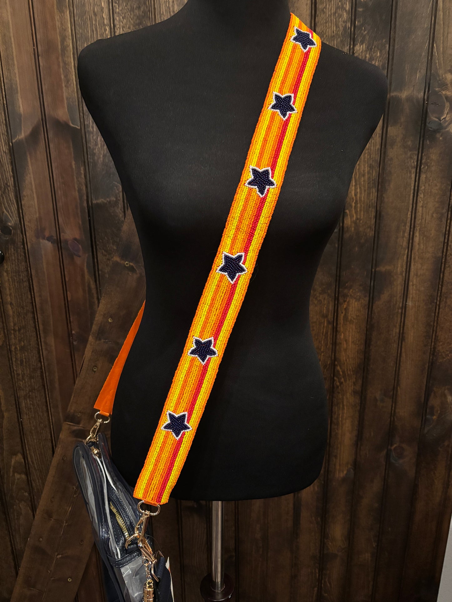 Beaded Team Purse Straps