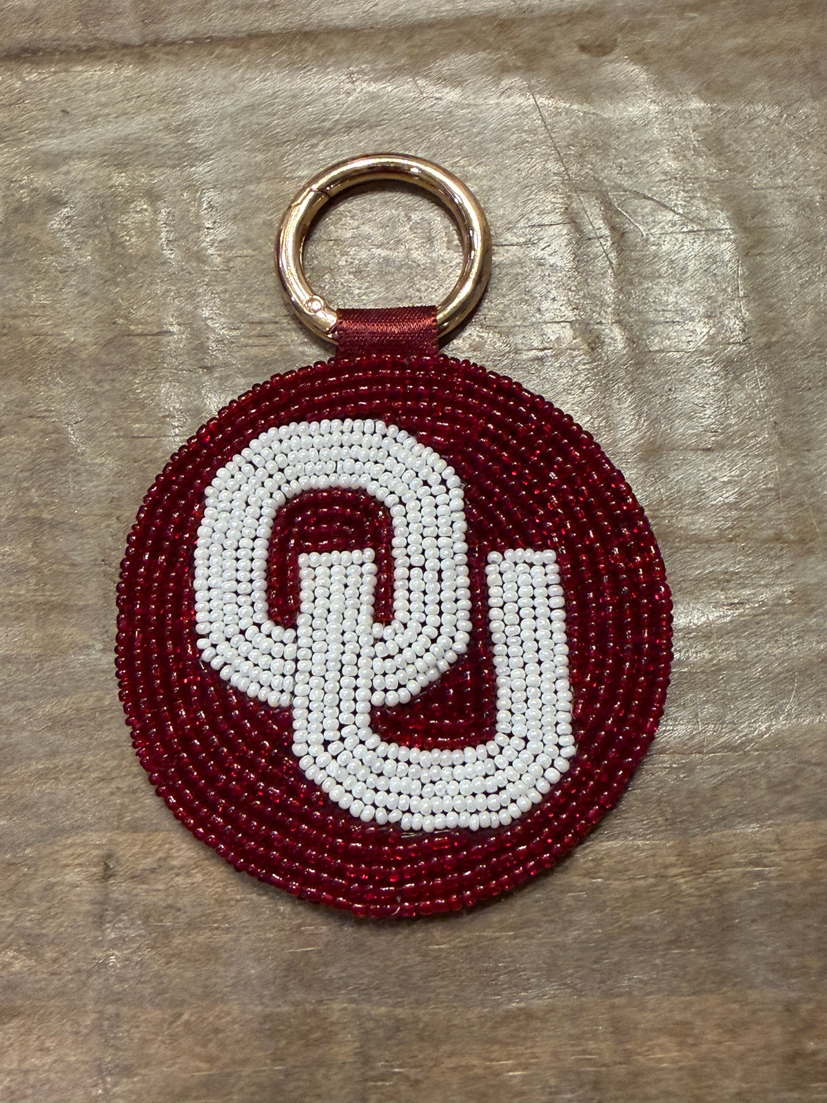 College Beaded Key Rings