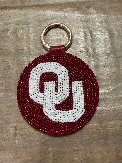 College Beaded Key Rings