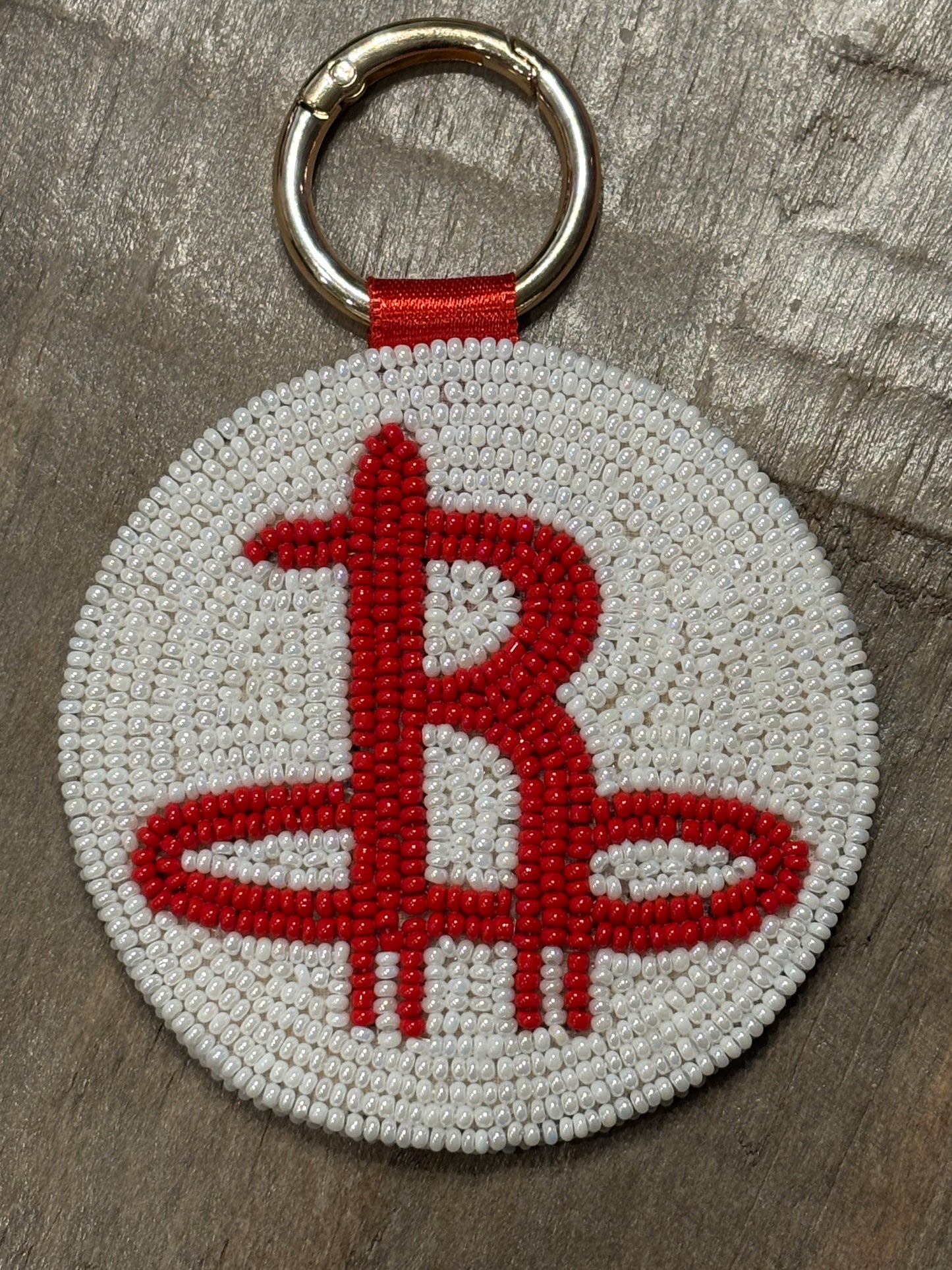 Sport Teams Beaded Key Rings