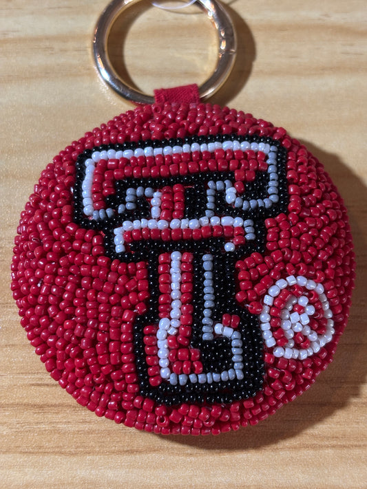 College Beaded Key Rings