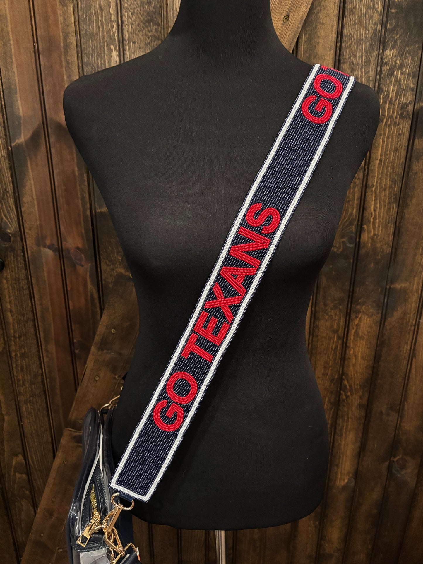 Beaded Team Purse Straps