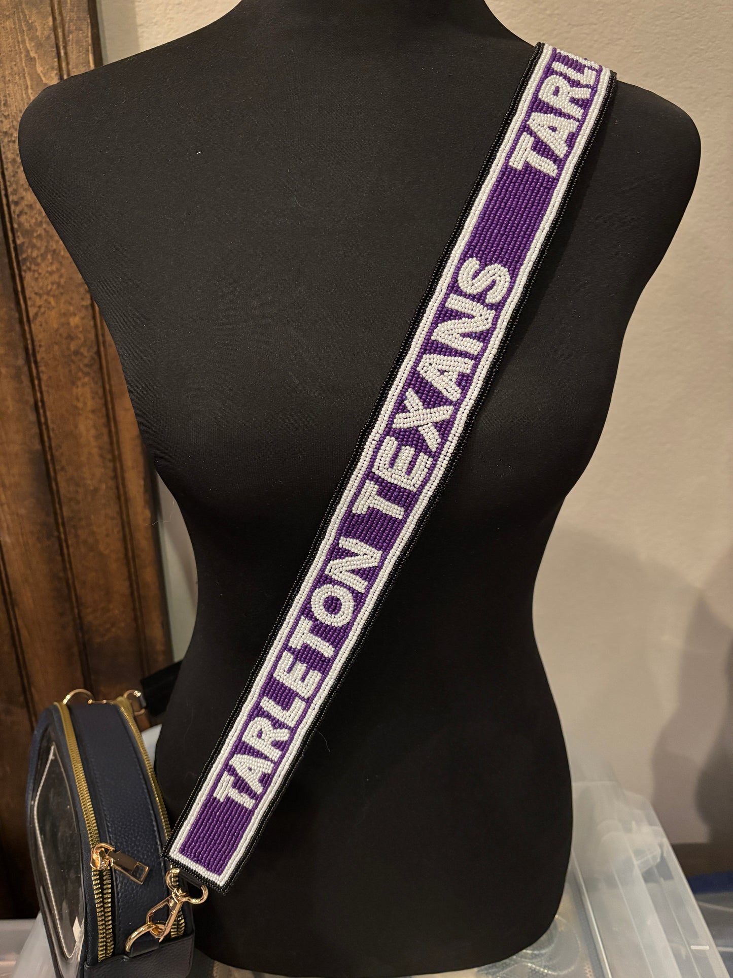 Beaded College Purse Straps