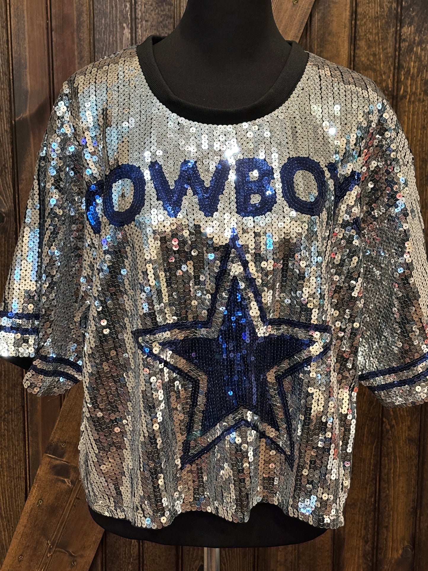Dallas Cowboy Inspired Sequins Gear