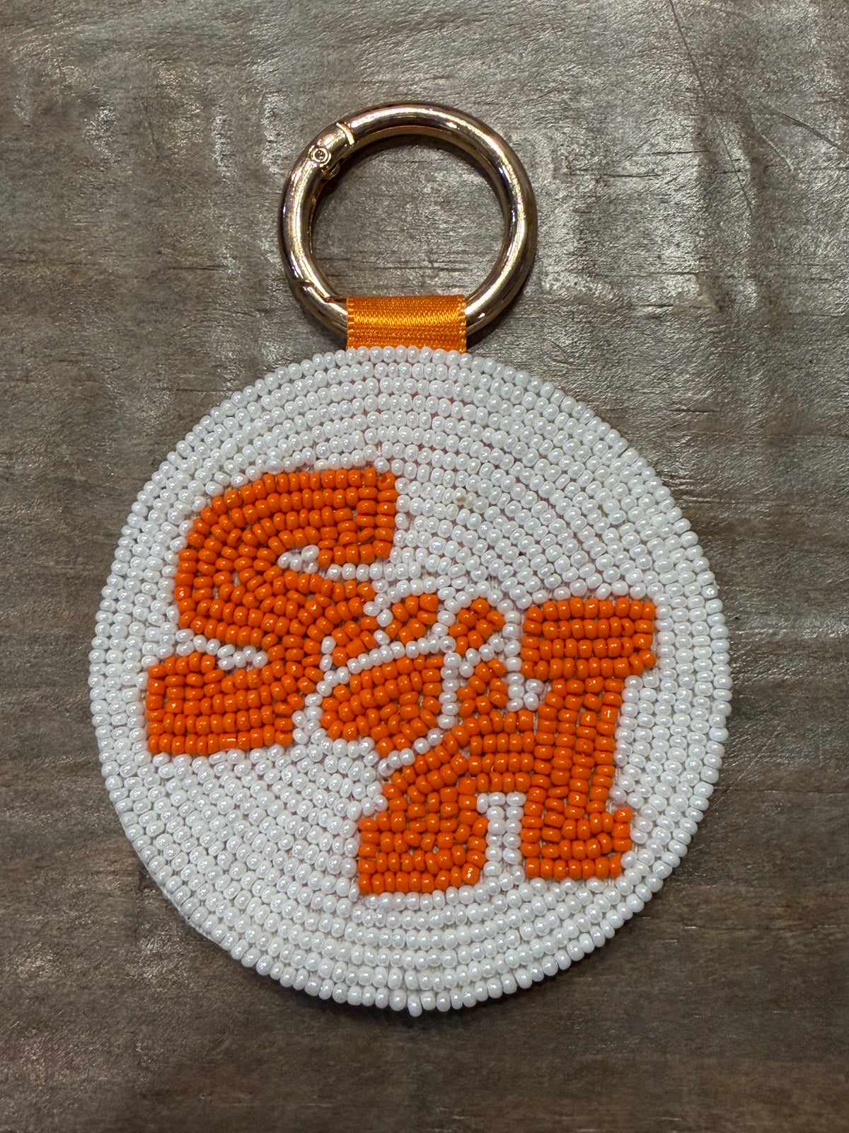 College Beaded Key Rings