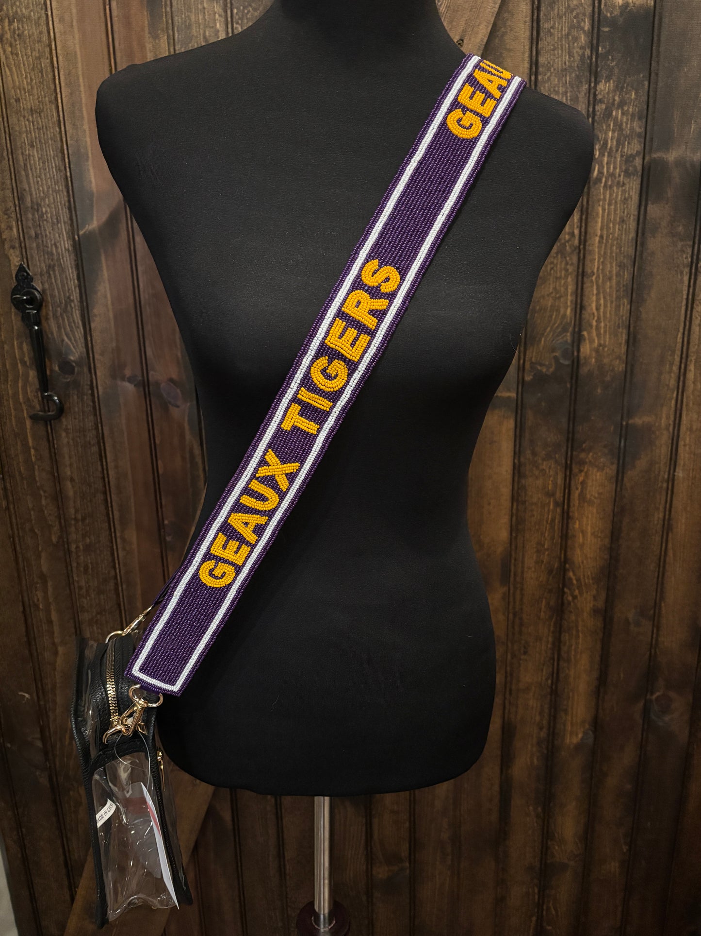Beaded College Purse Straps