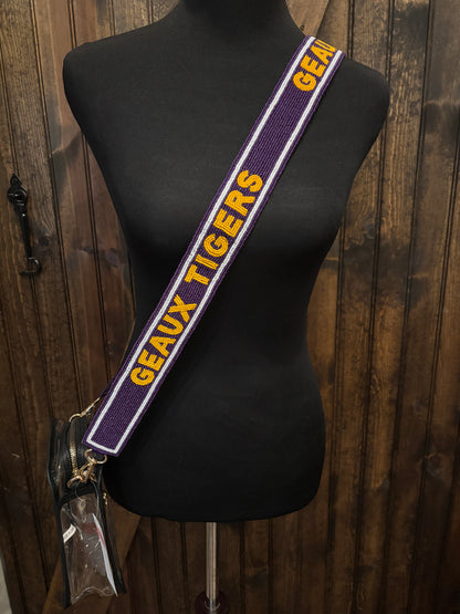 Beaded College Purse Straps