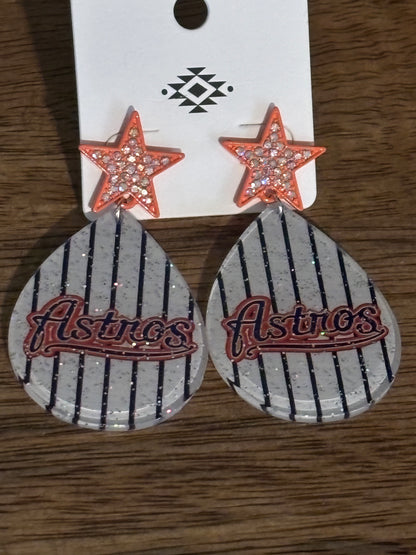 Astros Earrings