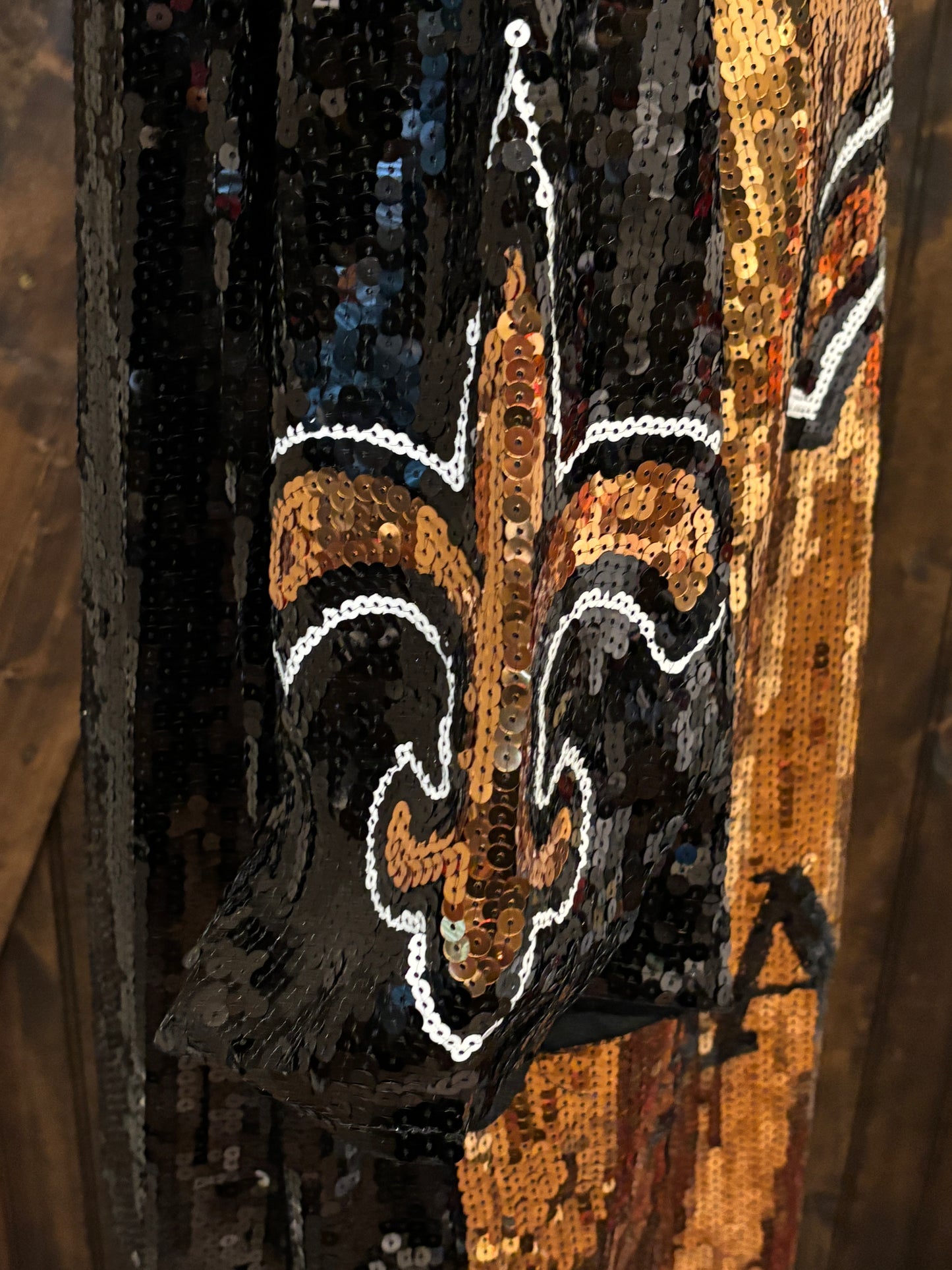 Saints Inspired Sequin Gear