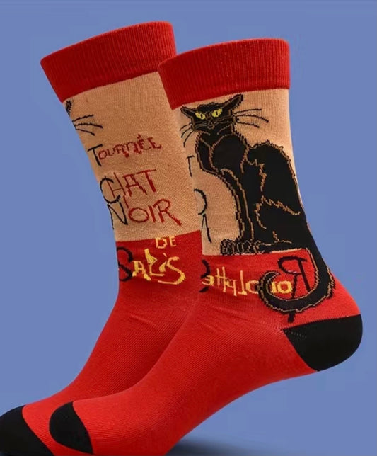 Chat Noir Cat socks