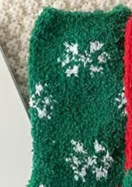 Christmas Fuzzy Socks