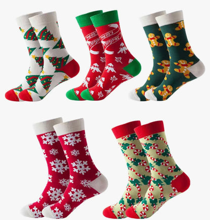 Christmas Socks - 5 different styles to choose from