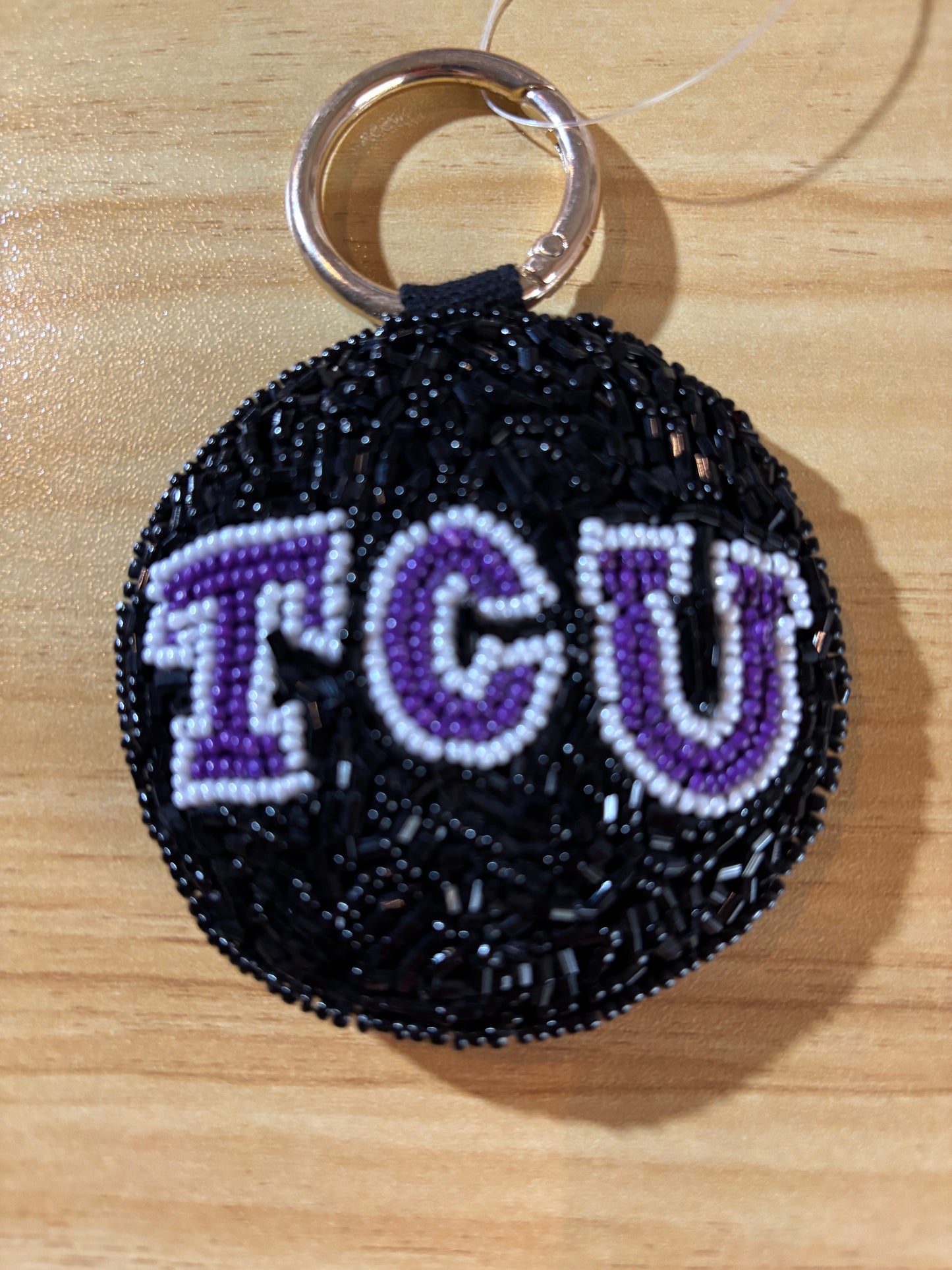 College Beaded Key Rings