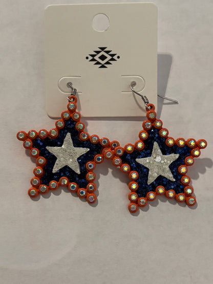 Astros Earrings