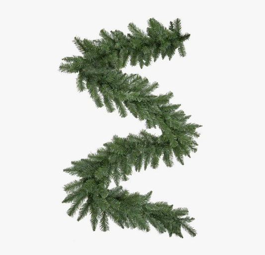 XMAS - 9ft unlit garland