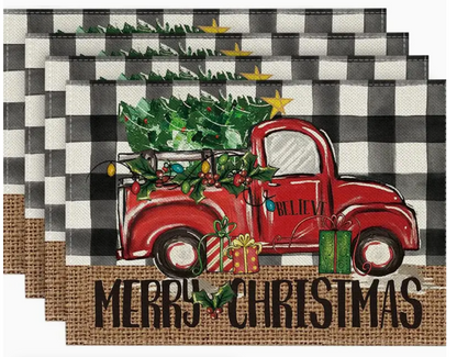 Xmas placemats