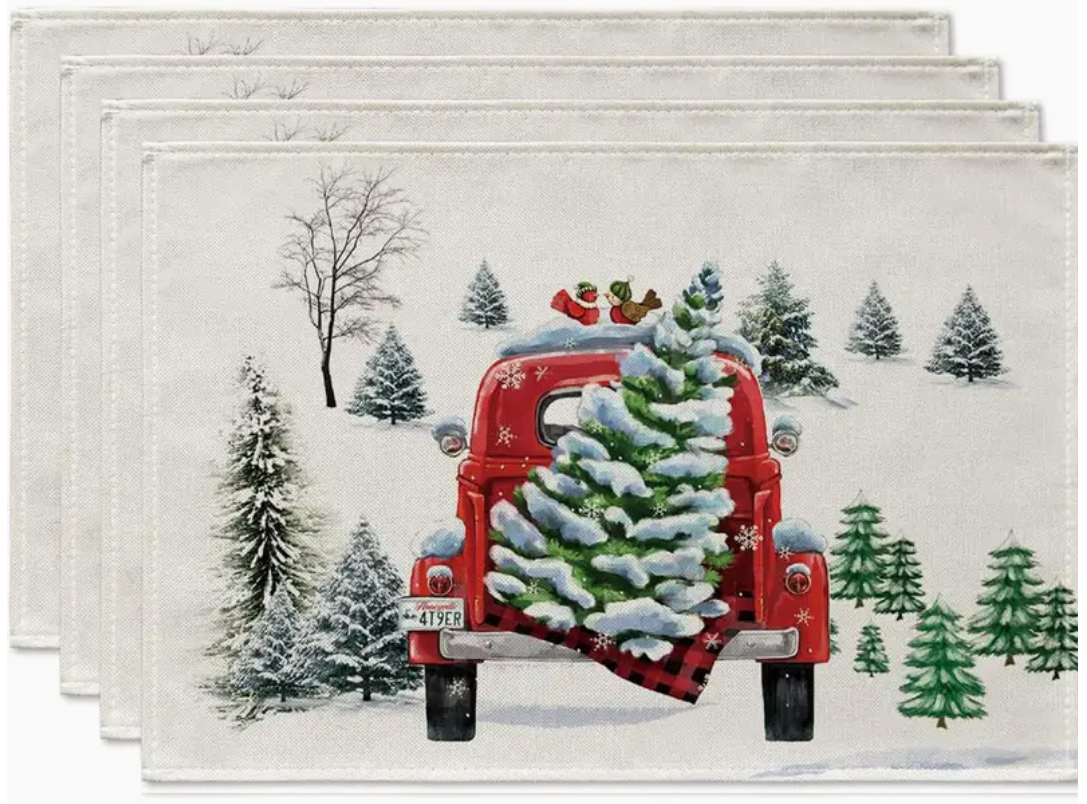 Xmas placemats
